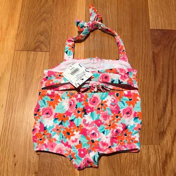 Janie and Jack Floral Bikini - Picture 2 of 3
